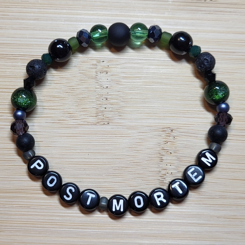 How Did It End- Taylor Swift Inspired Lyric Bracelet- Post Mortem